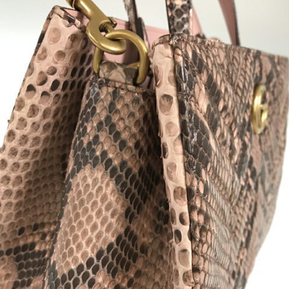 GUCCI Marmont Python handbag - Picture 6 of 15